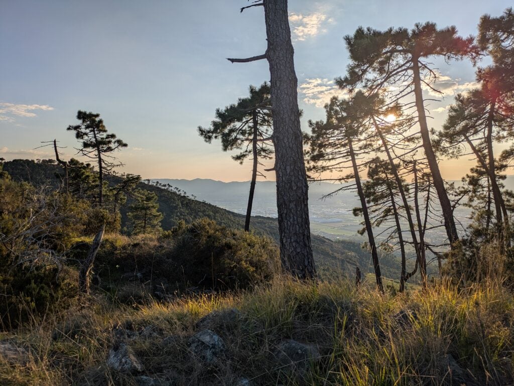 Corsa autunnale sul Monteferrato sul far della sera