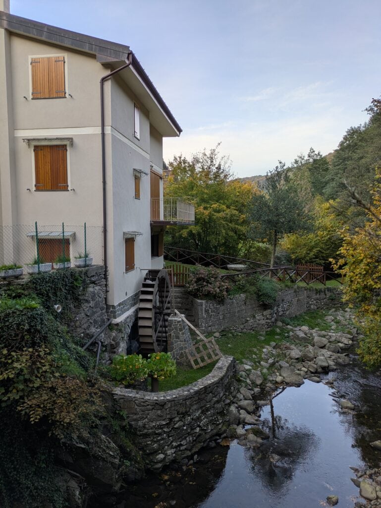 L'antico mulino restaurato presso il Monachino