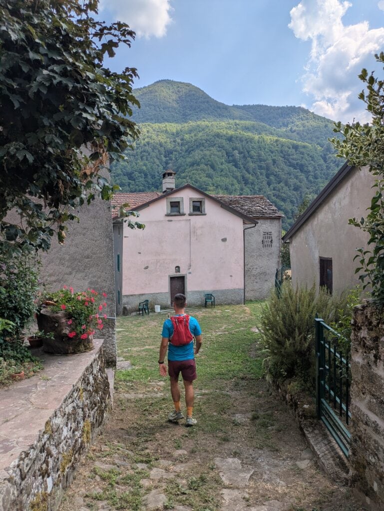 Scorcio nel borgo di Treppio